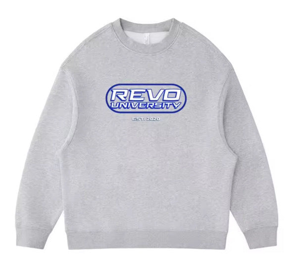 REVO UNIVERSITY “COOL GRAY DUKE” CREW NECK
